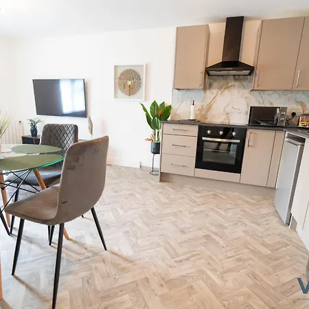 New 5 X Luxury Apartments In Derby, Ideal For Individuals, Couples, Business Or Corporate Guests, Close To Rolls Royce, Donington Park, East Midlands Airport Buitenkant foto