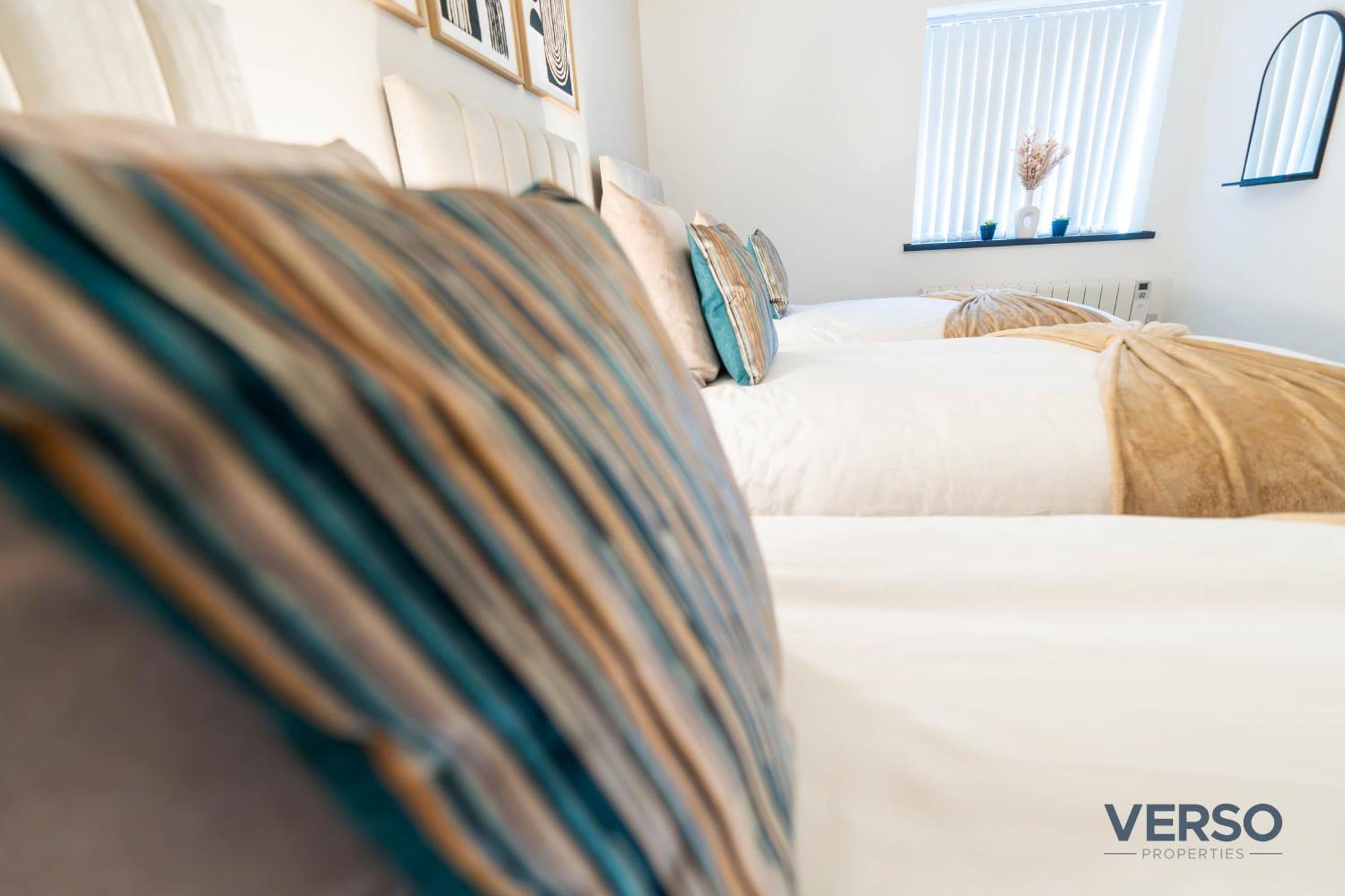 Apartment New 5 X Luxury In Derby, Ideal For Individuals, Couples, Business Or Corporate Guests, Close To Rolls Royce, Donington Park, East Midlands Airport *